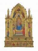 DADDI Bernardo The Madonna And Child Enthroned With Saints DADDI Bernardo The Madonna And Child Enthroned With Saints