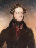 DAFFINGER Moritz Michael A Portrait Of A Young Gentleman DAFFINGER Moritz Michael A Portrait Of A Young Gentleman