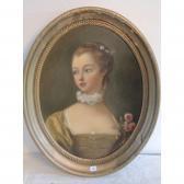 DAGHEN Portrait De Madame De Pompadour DAGHEN Portrait De Madame De Pompadour