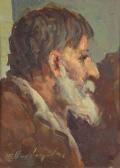 DAGLARIDIS Spyros Portrait Dhomme De Profil DAGLARIDIS Spyros Portrait Dhomme De Profil