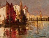 DAGNAC-RIVIERE Charles Henri Gaston La Guidecca, Venise DAGNAC-RIVIERE Charles Henri Gaston La Guidecca, Venise