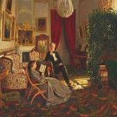 DAHL Siegwald Johannes Interior From Glorup DAHL Siegwald Johannes Interior From Glorup