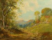 DAKIN Sidney Tilden Scene In Bennett Valley, California DAKIN Sidney Tilden Scene In Bennett Valley, California