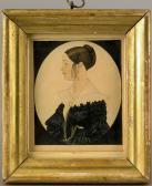 DALEE Justus Profile Portrait Of A Young Woman DALEE Justus Profile Portrait Of A Young Woman