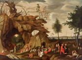 DALEN van Cornelis I & II Paesaggio Roccioso Con Figure Accessorie Bibliche DALEN van Cornelis I & II Paesaggio Roccioso Con Figure Accessorie Bibliche