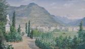 DALMANN W. Extensive Landscape View Towards A Large City,
Possibly Geneva DALMANN W. Extensive Landscape View Towards A Large City,
Possibly Geneva