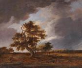 DALTON J. Landschaft Mit Schafherde Bei Aufkommendem Gewitter DALTON J. Landschaft Mit Schafherde Bei Aufkommendem Gewitter