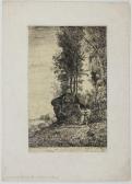 DANANCHE Xavier Paysage Antique. DANANCHE Xavier Paysage Antique.