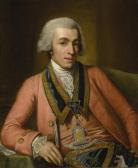 DANCE Holland Sir Nathaniel Portrait Of Joseph Montfort (circa 1735-1776), 'the Provincial Grand Master Of And For America' DANCE Holland Sir Nathaniel Portrait Of Joseph Montfort (circa 1735-1776), 'the Provincial Grand Master Of And For America'