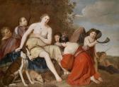 DANCKERTS Johan Diana And Her Nymphs Before The Hunt DANCKERTS Johan Diana And Her Nymphs Before The Hunt