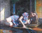 DANIEL Ludwig Reclining Figure In Sun DANIEL Ludwig Reclining Figure In Sun
