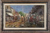 DANIEL NAGY Arpad Market Scene DANIEL NAGY Arpad Market Scene