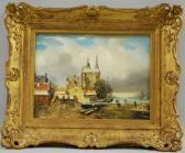 DANIEL S. Dutch Winter Scene On A Frozen Lake DANIEL S. Dutch Winter Scene On A Frozen Lake