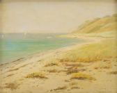 DANIELS Frederick H. Cape Cod Beach Scene. DANIELS Frederick H. Cape Cod Beach Scene.