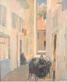 DANIELS Stephen Street Scene In Summer DANIELS Stephen Street Scene In Summer