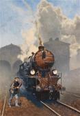DANILOWATZ Josef A Steam Locomotive DANILOWATZ Josef A Steam Locomotive