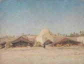 DAUBEIL Jules Campement Devant Une Ville Arabe DAUBEIL Jules Campement Devant Une Ville Arabe