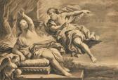 DAULLE Jean Allegorical Scene DAULLE Jean Allegorical Scene