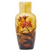DAUM Howard Vase With Dogwood Blossoms DAUM Howard Vase With Dogwood Blossoms