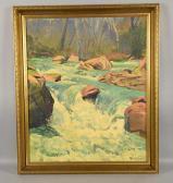 DAVAUX Robert Jean River Scene DAVAUX Robert Jean River Scene