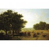 DAVIS Arthur H. The Harvest Evening Round, Near Horsham, Sussex DAVIS Arthur H. The Harvest Evening Round, Near Horsham, Sussex