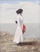 DAVIS Edward Wellington Portrait Of Ruby DAVIS Edward Wellington Portrait Of Ruby