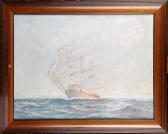 DAVY J.M Trois Mâts Sous Voile DAVY J.M Trois Mâts Sous Voile