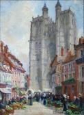 DAWBARN Joseph Yelverton The Market At Abbeville DAWBARN Joseph Yelverton The Market At Abbeville