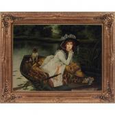 DAWSON John Woman In A Boat DAWSON John Woman In A Boat