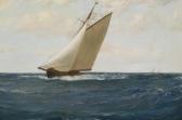 DAWSON Montague Blowing Hard, With Topsail Lowered DAWSON Montague Blowing Hard, With Topsail Lowered