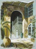 DAYMUDE Eugene, Gene Brulatourcourtyard DAYMUDE Eugene, Gene Brulatourcourtyard