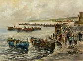 DE ANGELIS E Mediterranean Coastal Scene DE ANGELIS E Mediterranean Coastal Scene