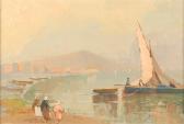 DE ANGELIS M. Veduta Di Napoli Sullo Sfondo Del Vesuvio DE ANGELIS M. Veduta Di Napoli Sullo Sfondo Del Vesuvio