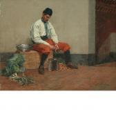 de BARBERIIS Eugène Soldat En Corvee de BARBERIIS Eugène Soldat En Corvee