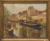 DE BAUGNIES Rene Canal À Braine Le Comte DE BAUGNIES Rene Canal À Braine Le Comte