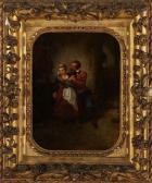 DE BERGUE Tony-Francois Intimate Scene DE BERGUE Tony-Francois Intimate Scene