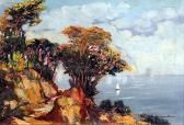 DE BESPERATO Francesco Pablo Mediterranean Coastal Scene DE BESPERATO Francesco Pablo Mediterranean Coastal Scene