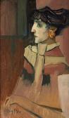 DE BIE Eugene Jeune Femme À La Boucle D\’oreille En Coquillage DE BIE Eugene Jeune Femme À La Boucle D\’oreille En Coquillage