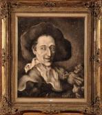 DE BOEVER Antoon Homme Au Chapeau DE BOEVER Antoon Homme Au Chapeau