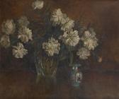 DE BOEVER René Vase Fleuri Et Vase Japonais DE BOEVER René Vase Fleuri Et Vase Japonais