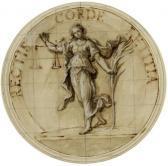 de BOULOGNE Louis II Allégorie De La Justice de BOULOGNE Louis II Allégorie De La Justice