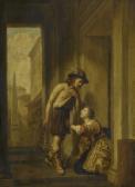 de BRAY Jan Mercury And Aglauros At The Door Of Herse's Chamber de BRAY Jan Mercury And Aglauros At The Door Of Herse's Chamber