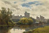 de BREANSKI Alfred Fontville I Windsor Castle From The Thames de BREANSKI Alfred Fontville I Windsor Castle From The Thames