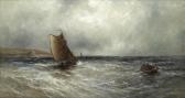 de BREANSKI Gustave Squally Weather, Mounts Bay de BREANSKI Gustave Squally Weather, Mounts Bay