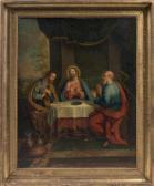 DE CANY Jean Baptiste Le Christ Et Les Pèlerins D'emmaüs DE CANY Jean Baptiste Le Christ Et Les Pèlerins D'emmaüs