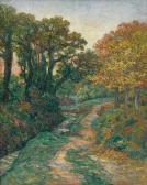 de CHAMAILLARD Ernest Ponthier Le Chemin Creux Près Du Ruisseau de CHAMAILLARD Ernest Ponthier Le Chemin Creux Près Du Ruisseau