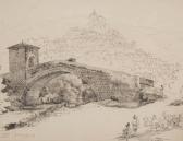 DE CHANTEAU Paysage Italien DE CHANTEAU Paysage Italien