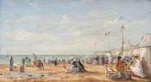 DE CHARIGNY H. Geanimeerd Strandgezicht DE CHARIGNY H. Geanimeerd Strandgezicht