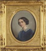 de CHATILLON Zoé Laure Portrait De Jeune Fille de CHATILLON Zoé Laure Portrait De Jeune Fille
