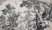DE COCK J.W. Landscape With Figures DE COCK J.W. Landscape With Figures